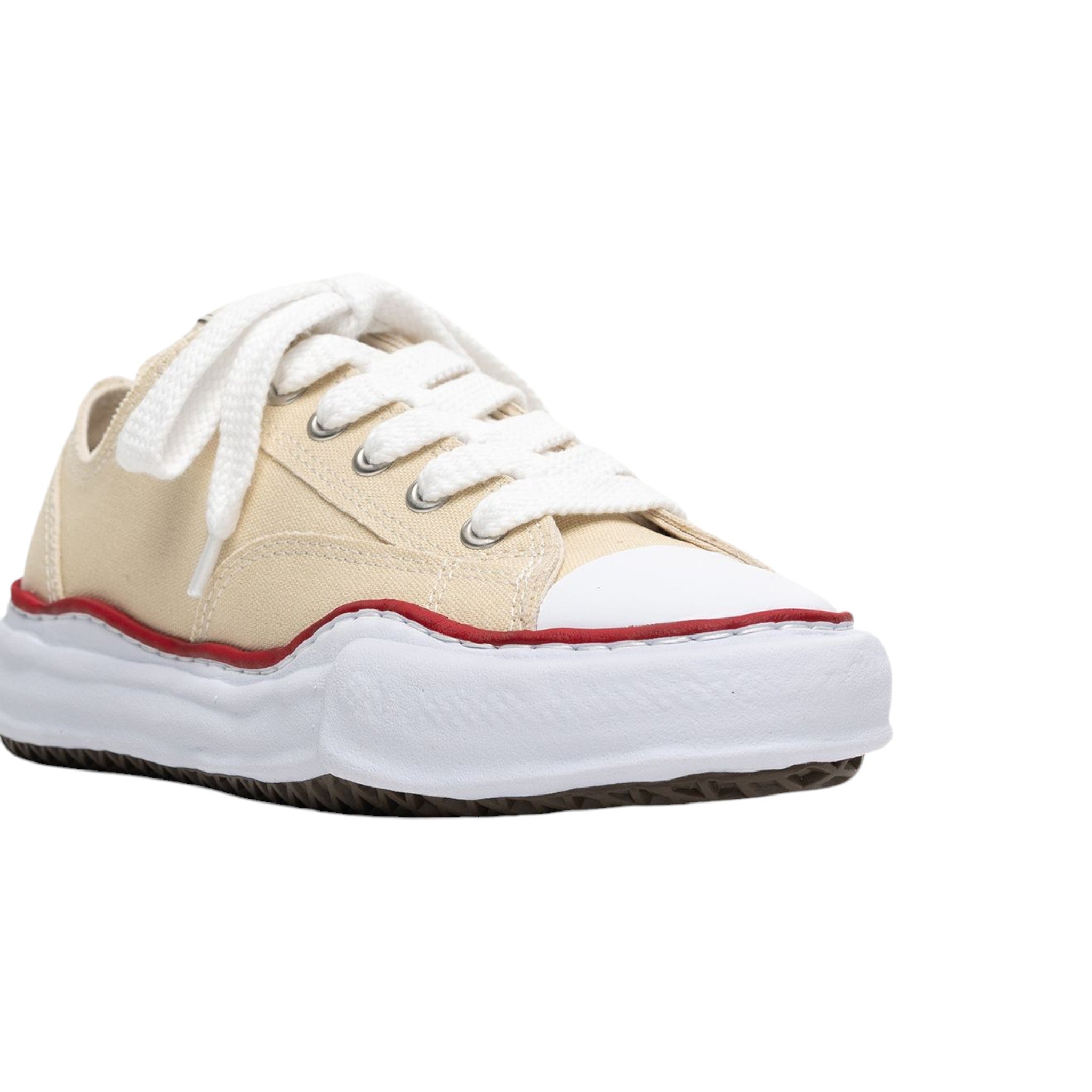 Maison MIHARA YASUHIRO "PETERSON" OG Sole Canvas Low-top Sneaker Natrual - Maison MIHARA YASUHIRO