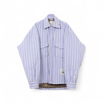 Maison MIHARA YASUHIRO Striped Puffer Shirt - Maison MIHARA YASUHIRO