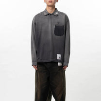 Maison MIHARA YASUHIRO Sun Faded Like Collared Long Sleeve - Maison MIHARA YASUHIRO