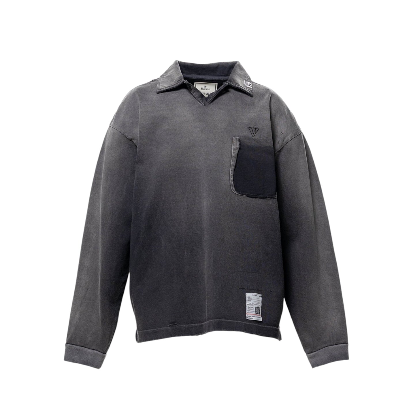 Maison MIHARA YASUHIRO Sun Faded Like Collared Long Sleeve - Maison MIHARA YASUHIRO