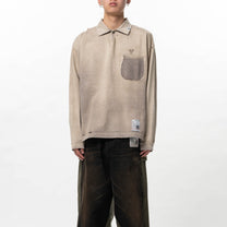 Maison MIHARA YASUHIRO Sun Faded Like Collared Long Sleeve - Maison MIHARA YASUHIRO