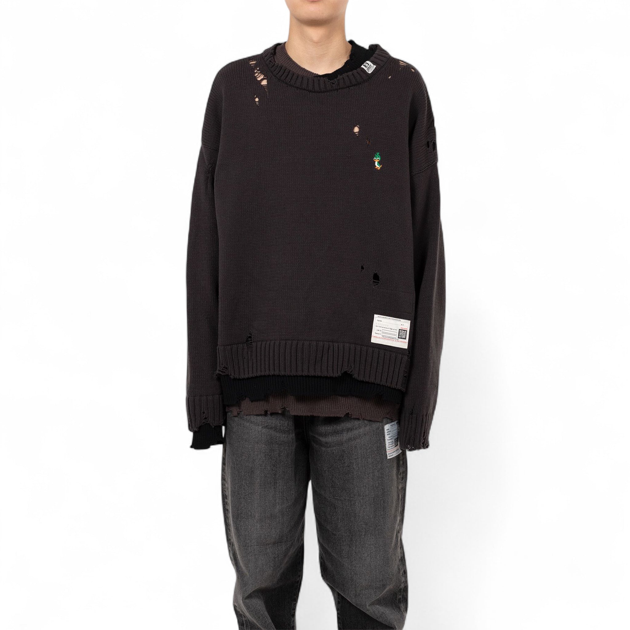 Maison MIHARA YASUHIRO Triple Layered Knit Sweater - Maison MIHARA YASUHIRO