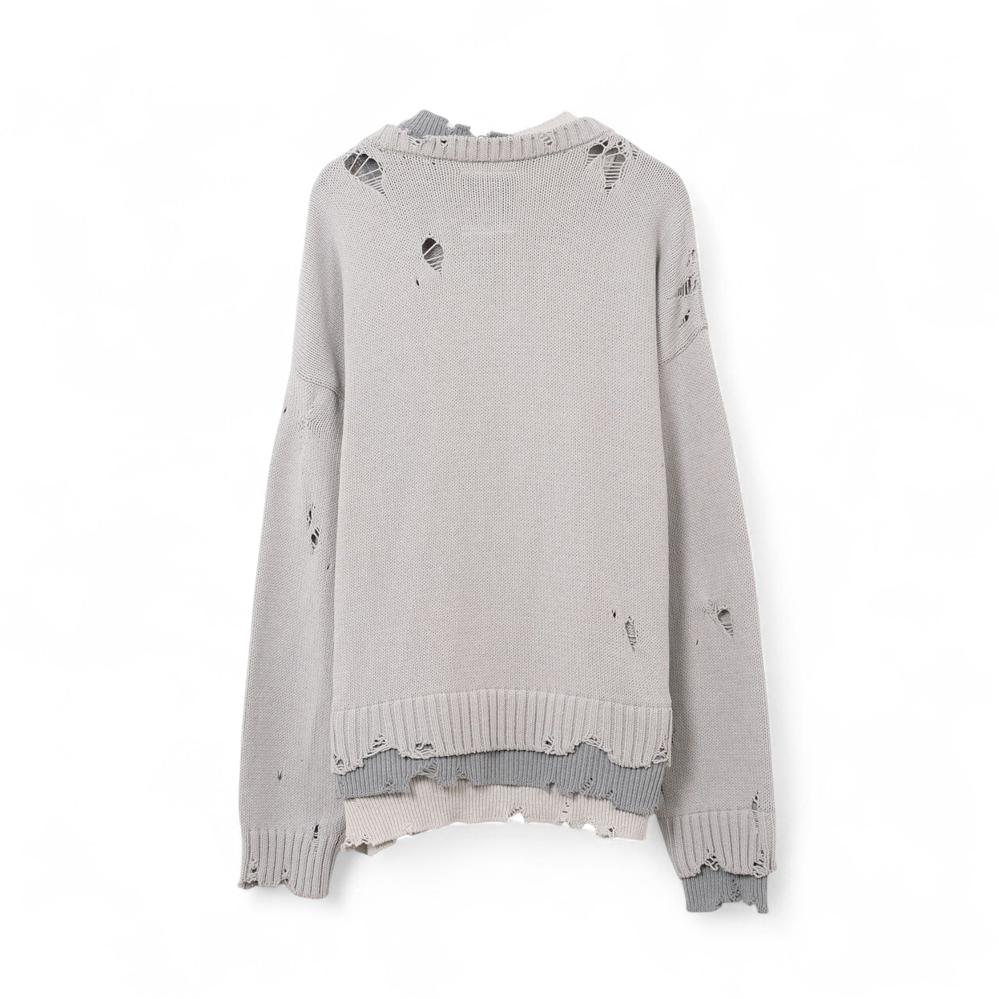 Maison MIHARA YASUHIRO Triple Layered Knit Sweater - Maison MIHARA YASUHIRO