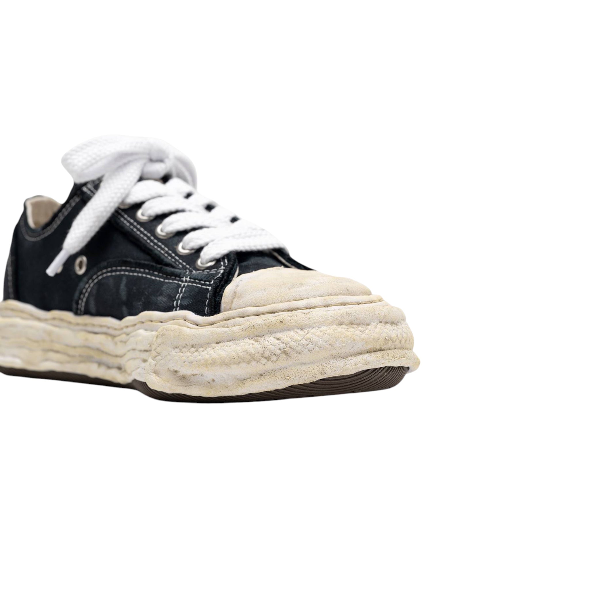 Maison MIHARA YASUHIRO&quot;PETERSON23&quot; Vintage Effect Canvas Low - top Sneaker - Maison MIHARA YASUHIRO