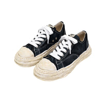 Maison MIHARA YASUHIRO&quot;PETERSON23&quot; Vintage Effect Canvas Low - top Sneaker - Maison MIHARA YASUHIRO