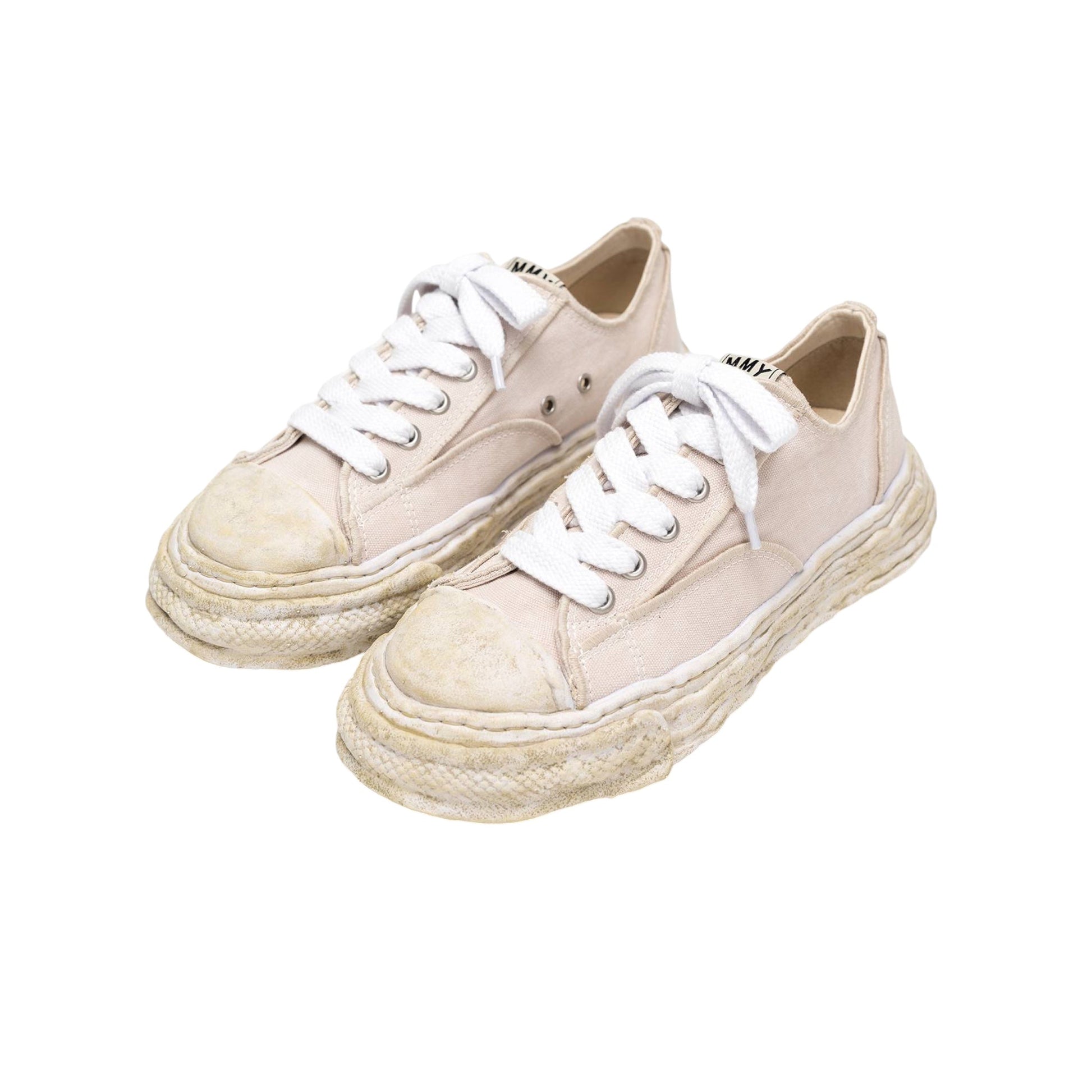Maison MIHARA YASUHIRO&quot;PETERSON23&quot; Vintage Effect Canvas Low - top Sneaker - Maison MIHARA YASUHIRO