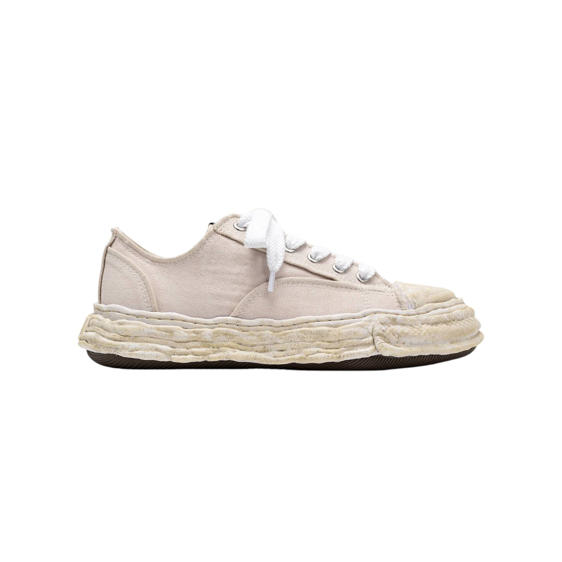 Maison MIHARA YASUHIRO"PETERSON23" Vintage Effect Canvas Low - top Sneaker - Maison MIHARA YASUHIRO