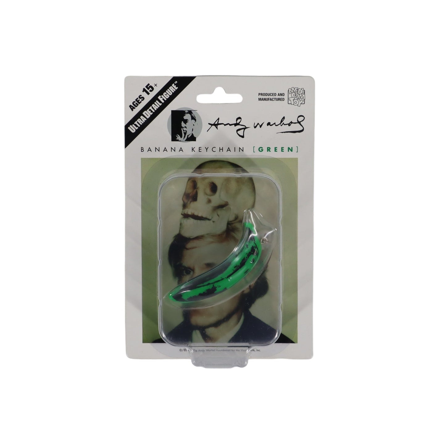 Medicom x Andy Warhol Banana Keychain - Medicom