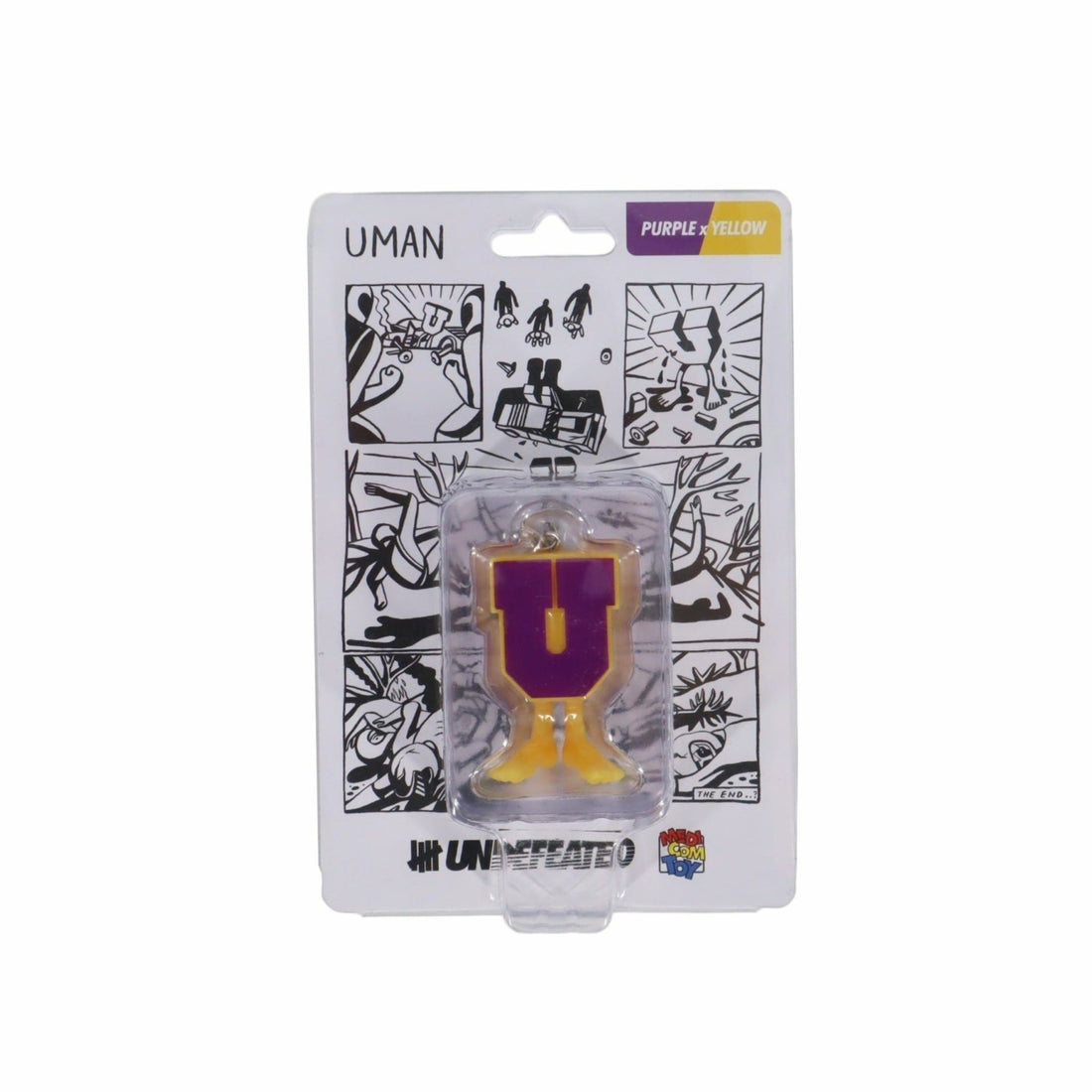 Medicom x Undefeated Uman Keychain - Medicom