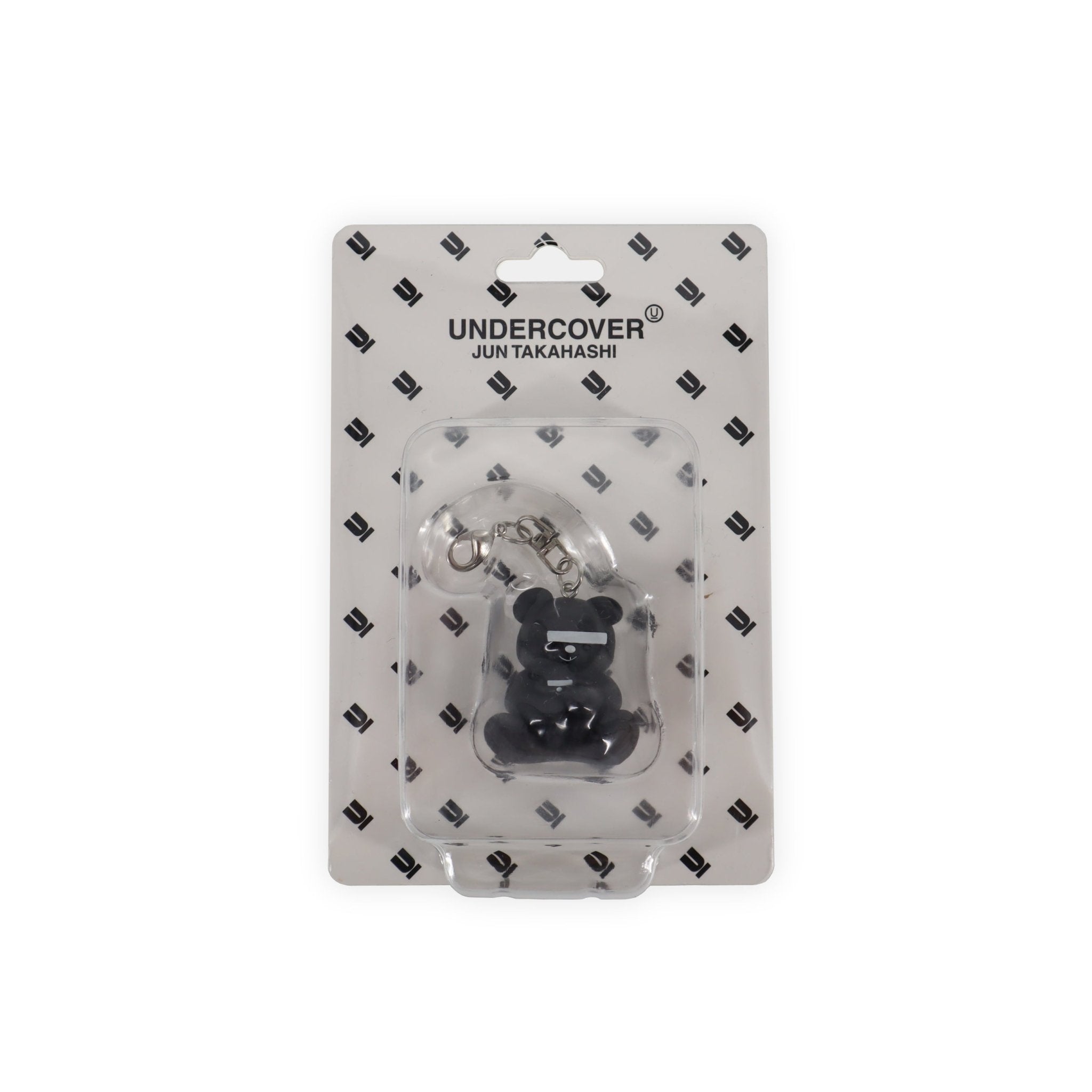 Jun offers Takahashi Undercover Bear keychain (white/black)