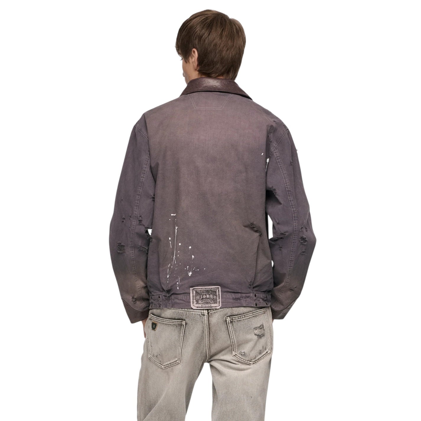 MISBHV 1997 Paint Splatter Canvas Work Jacket - MISBHV