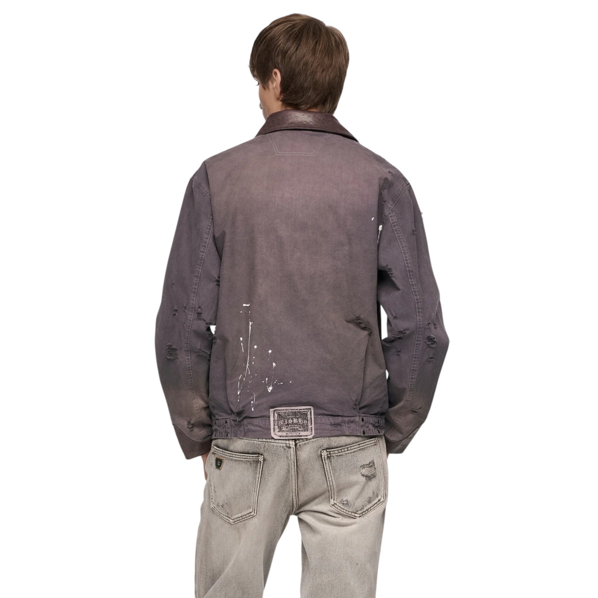 MISBHV 1997 Paint Splatter Canvas Work Jacket - MISBHV