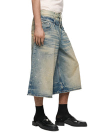 MISBHV 2in1 Denim Dirt Baggy Shorts - MISBHV