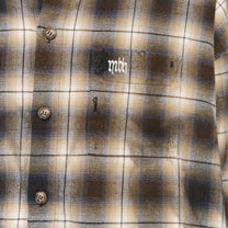 Misbhv Check Button Up Shirt - MISBHV