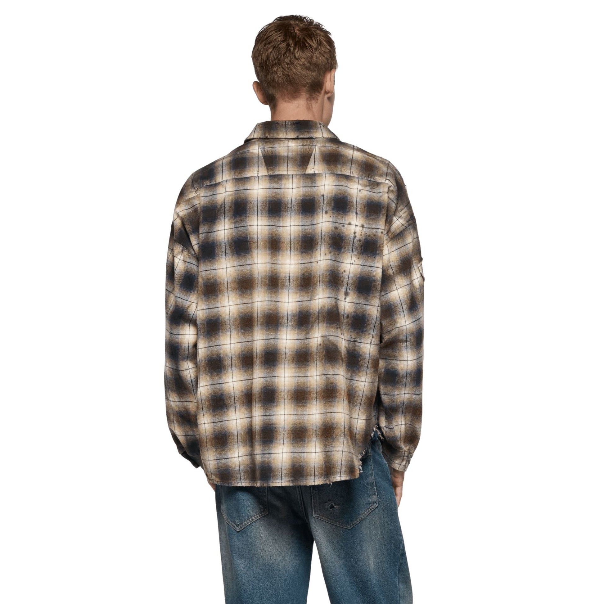 Misbhv Check Button Up Shirt - MISBHV