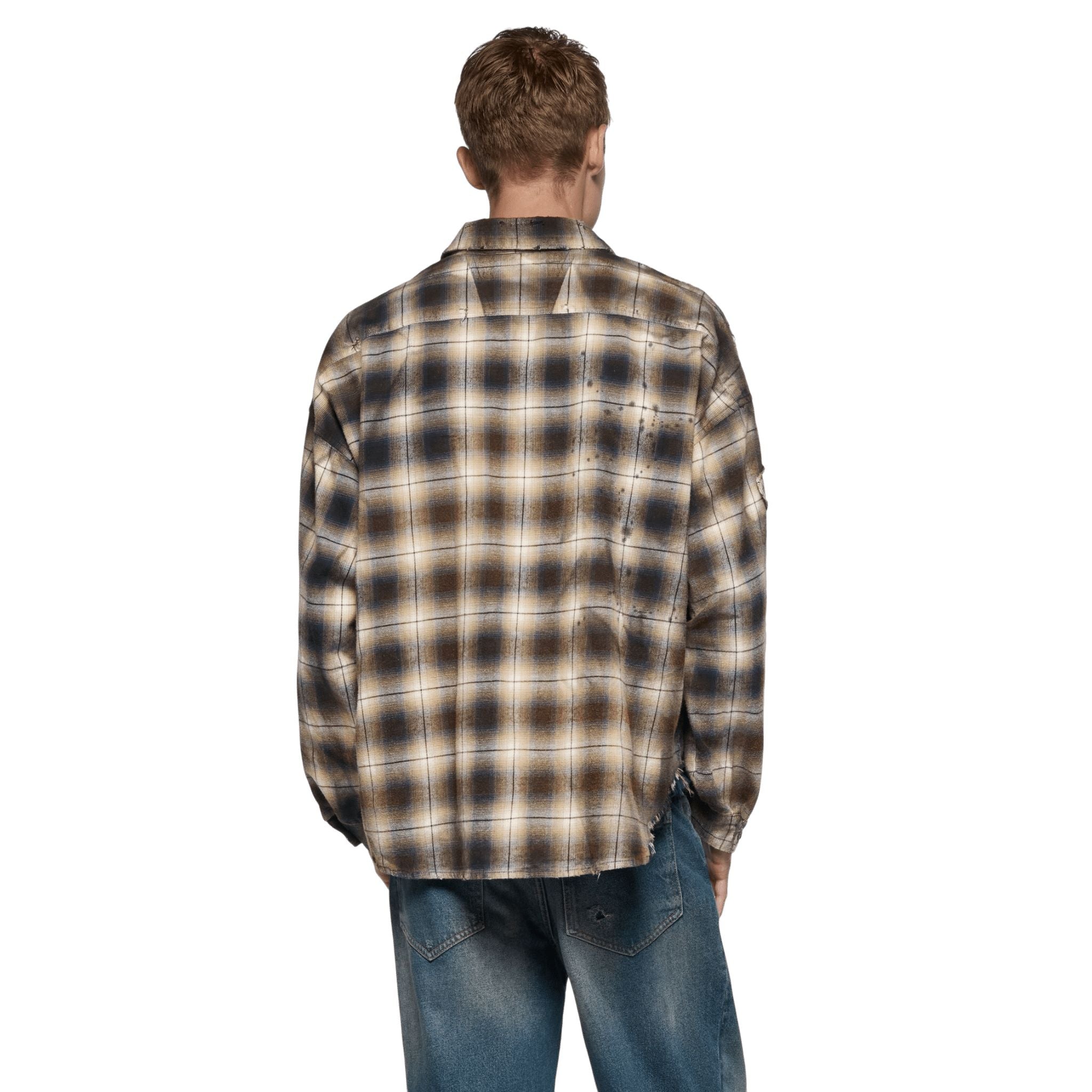 Misbhv Check Button Up Shirt - MISBHV