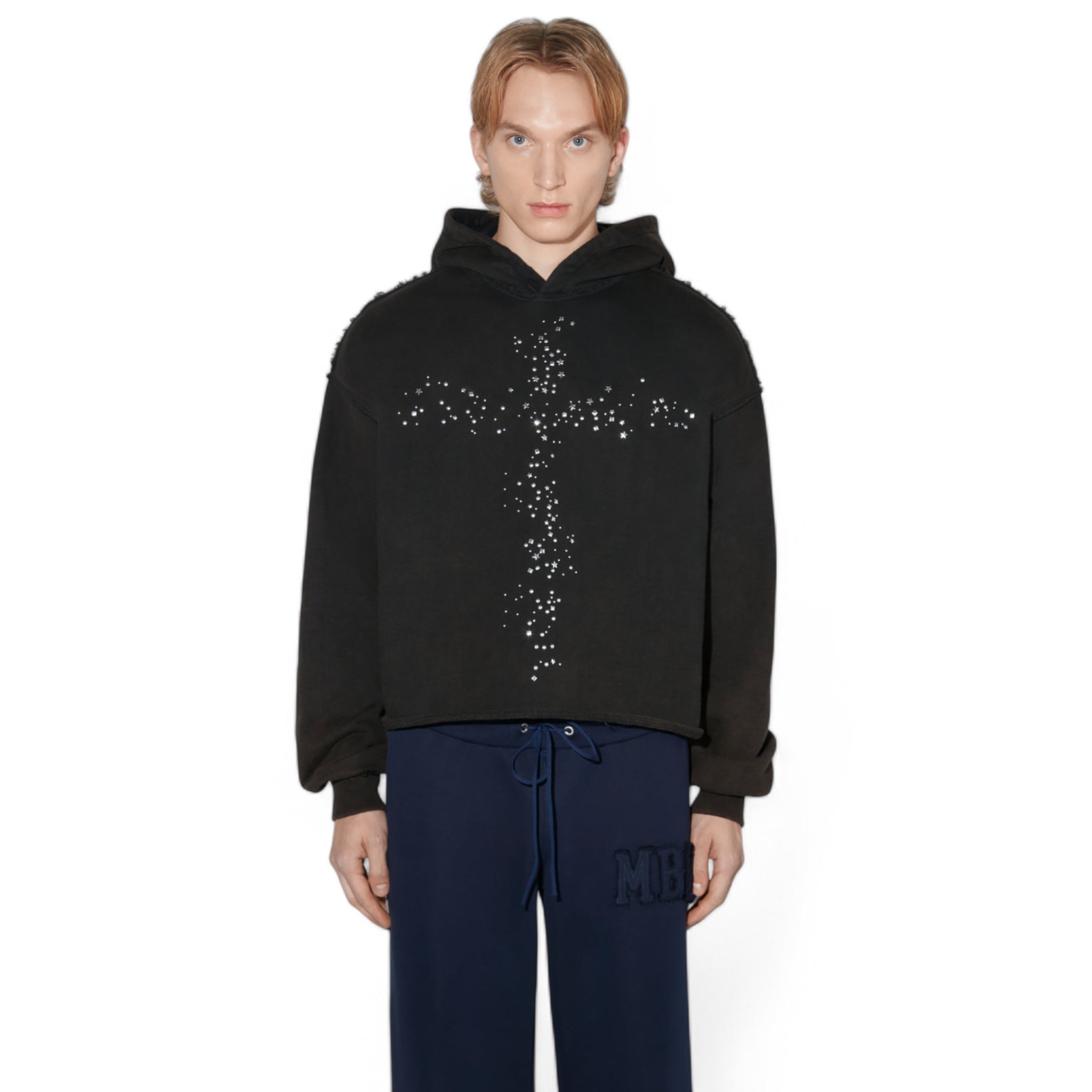 MISBHV Cross Cropped Hoodie - MISBHV