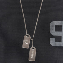 Misbhv Forever Dog Tag Necklace - MISBHV