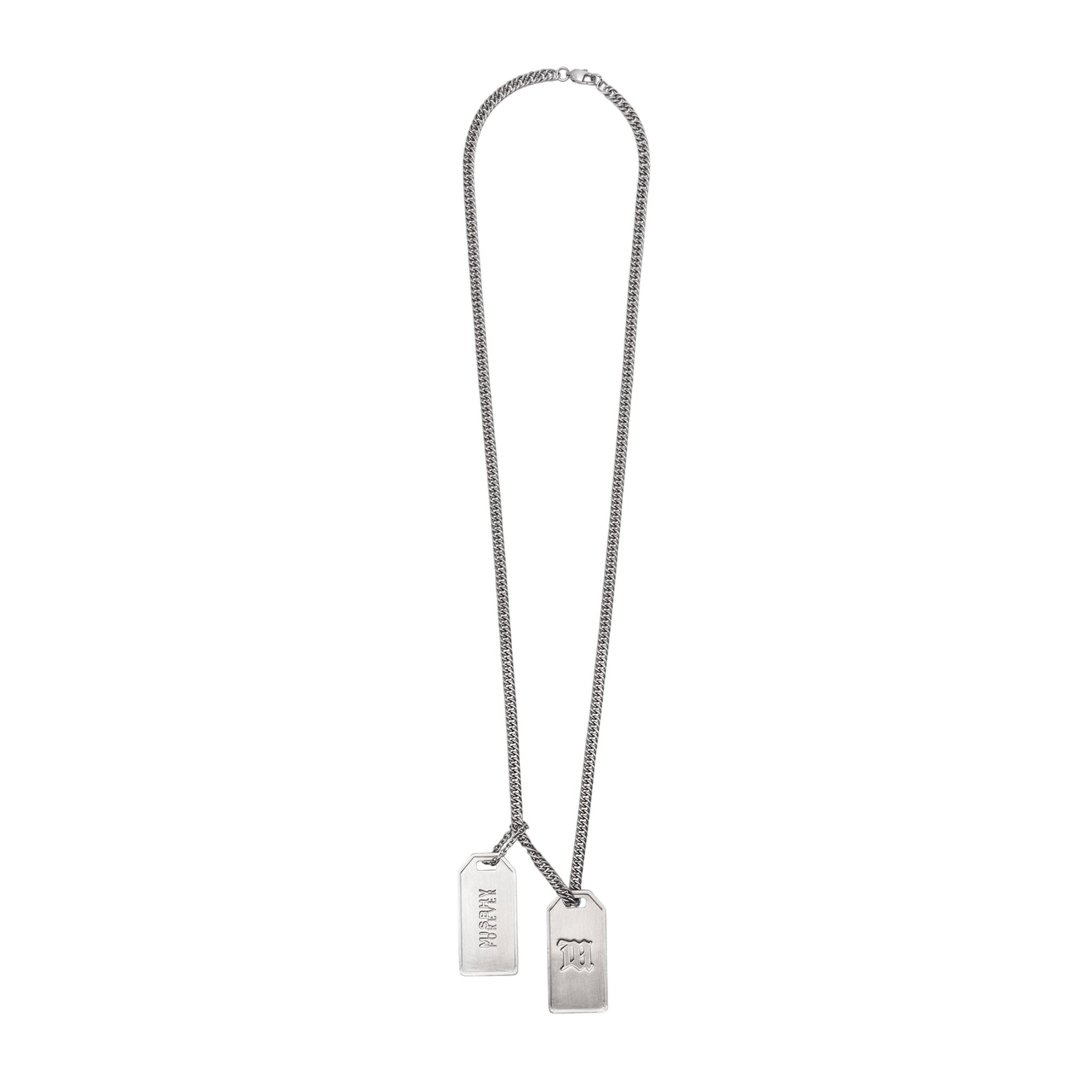 Misbhv Forever Dog Tag Necklace - MISBHV