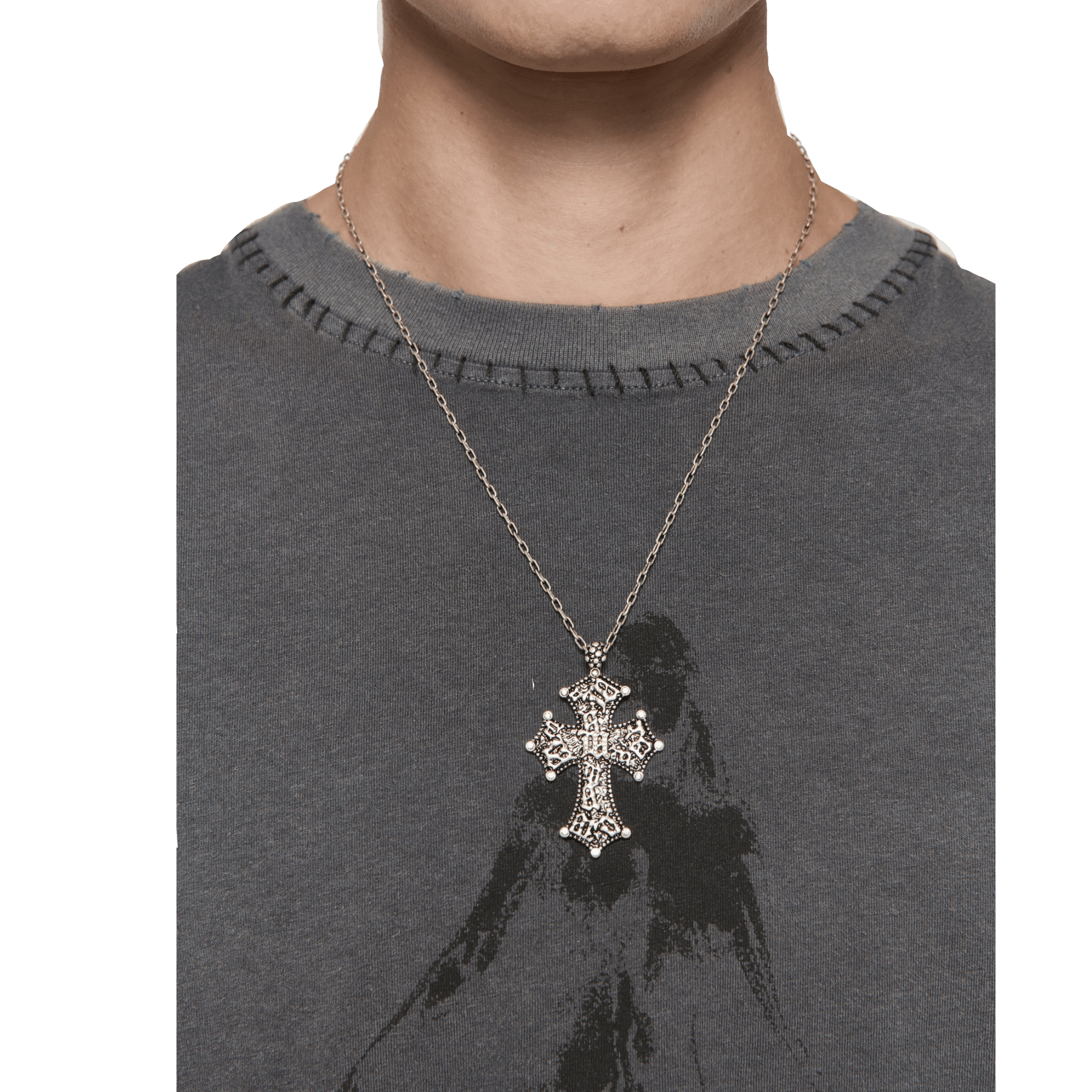 Misbhv Preacher Vintage Chain Necklace - MISBHV