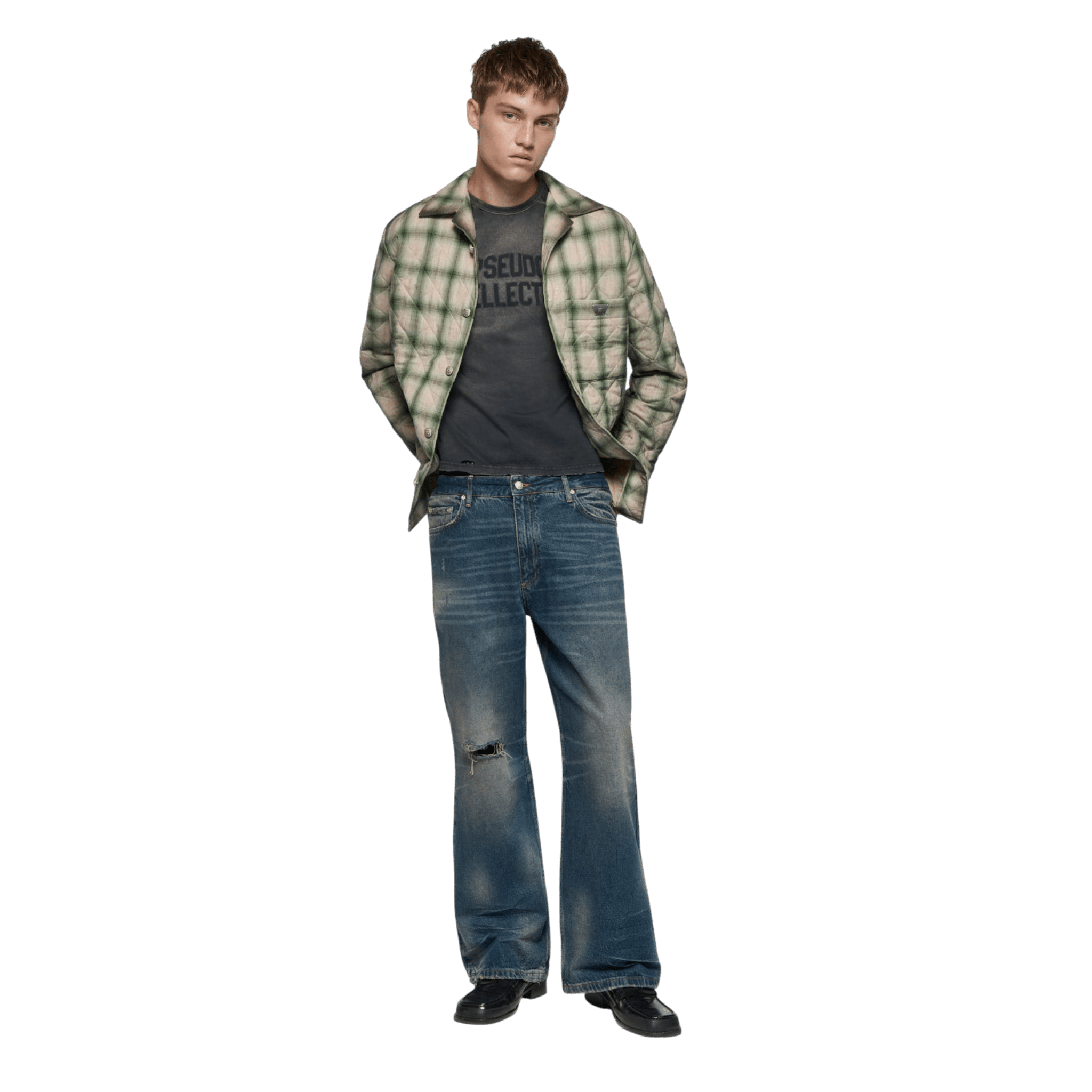Misbhv Quilted Check Overshirt - MISBHV
