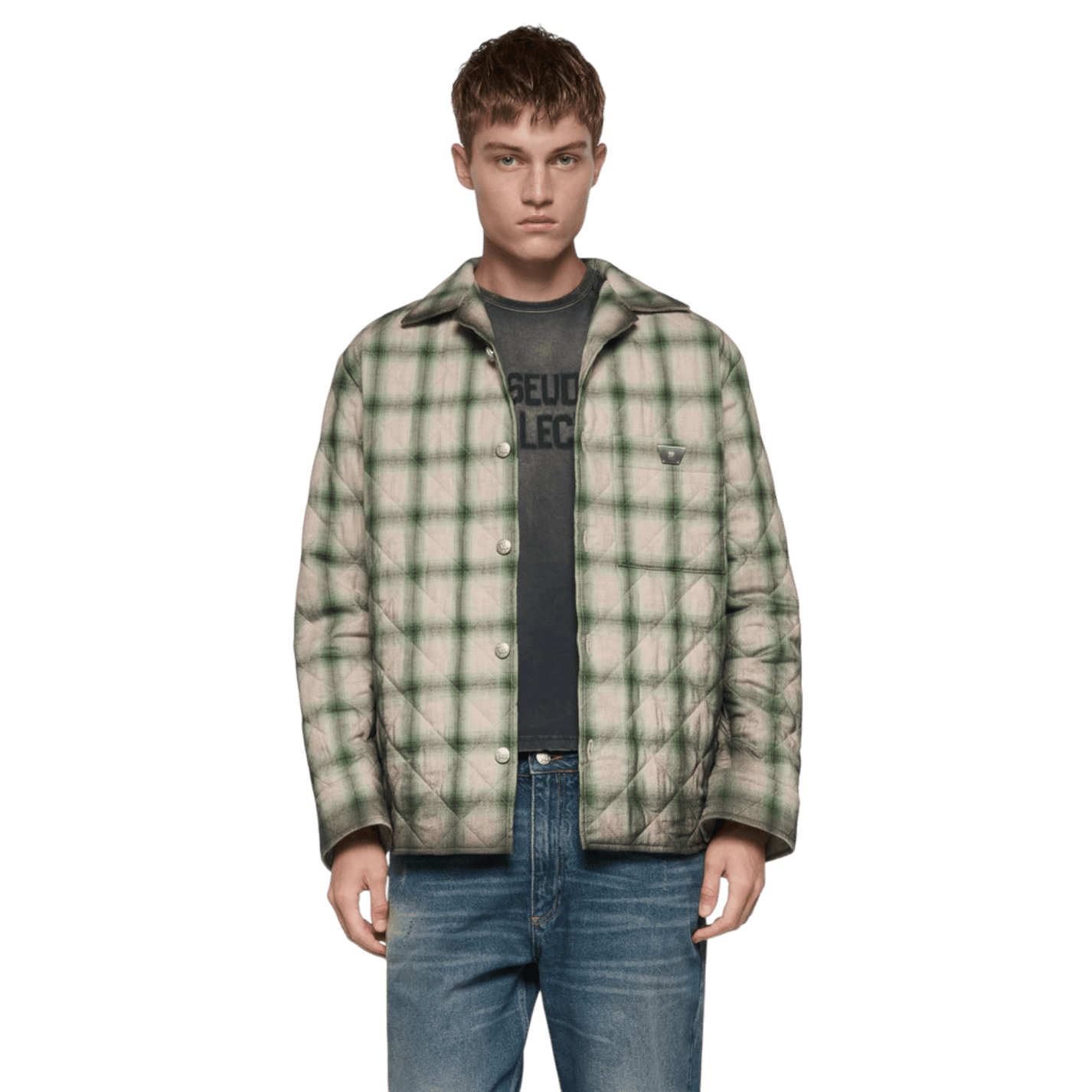 Misbhv Quilted Check Overshirt - MISBHV