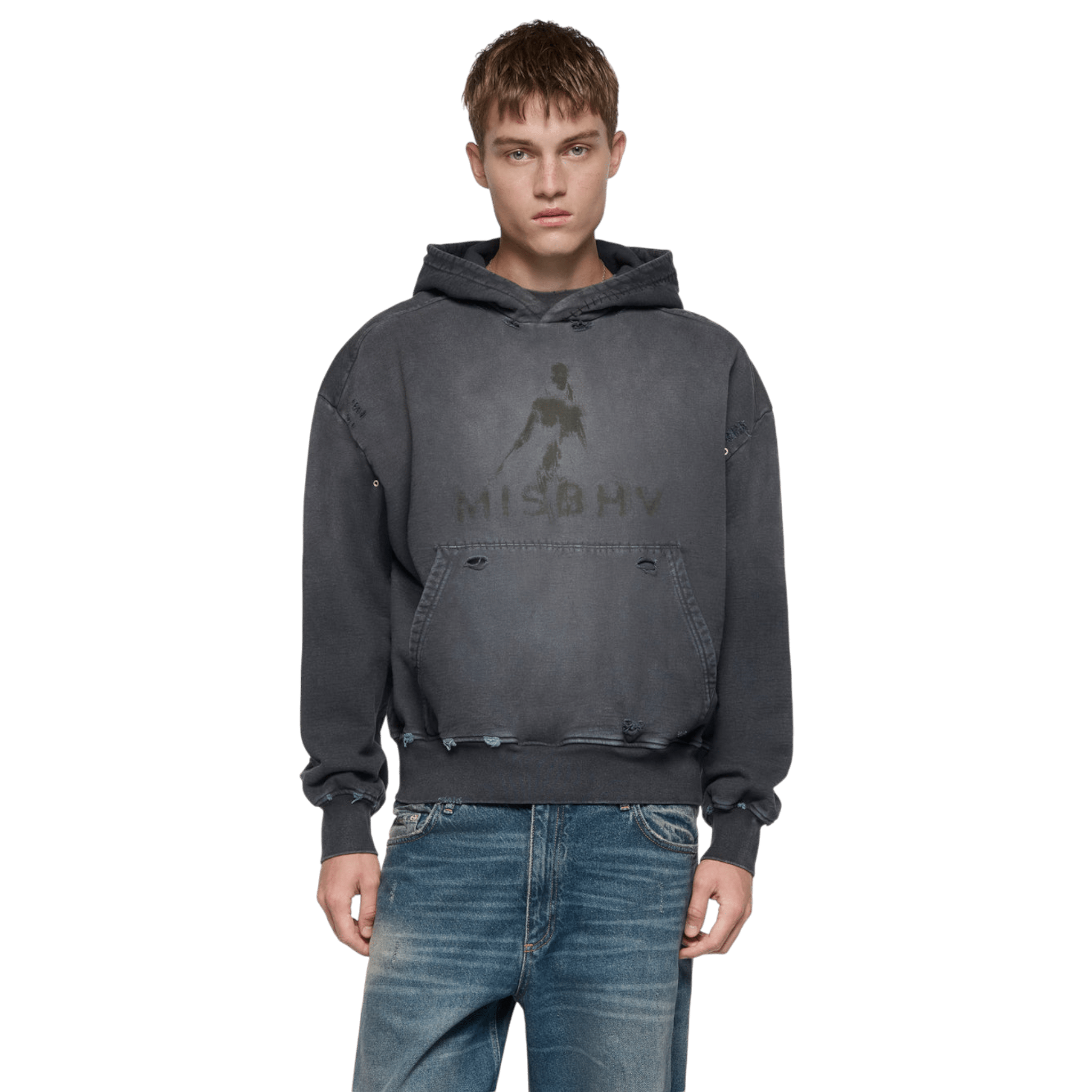 Misbhv Vintage Washed Out Hoodie - MISBHV