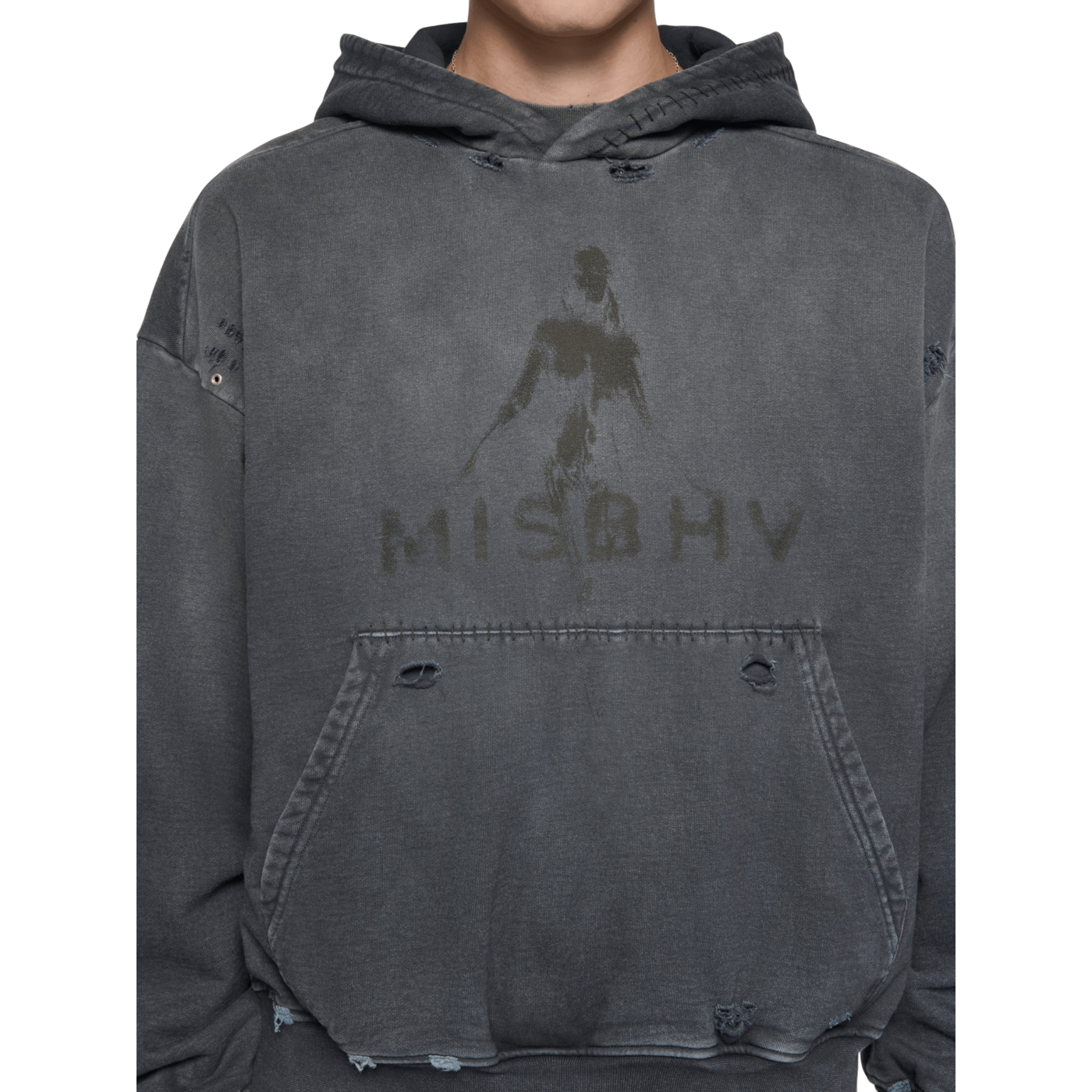 Misbhv Vintage Washed Out Hoodie - MISBHV