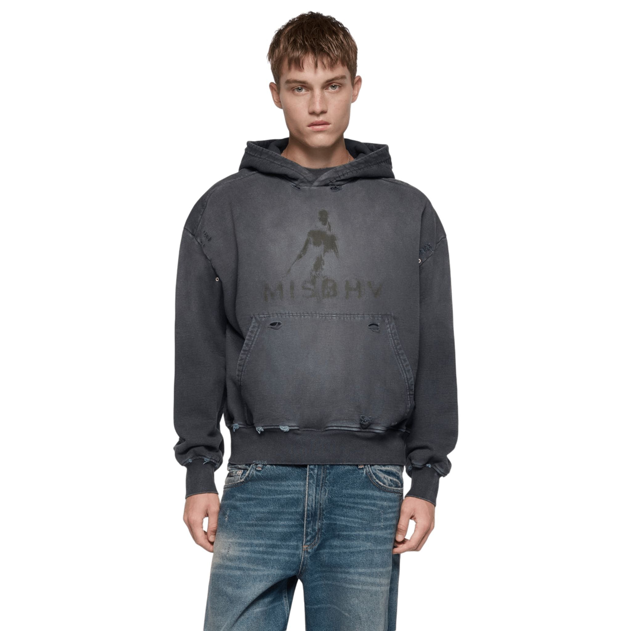 Misbhv Vintage Washed Out Hoodie - MISBHV