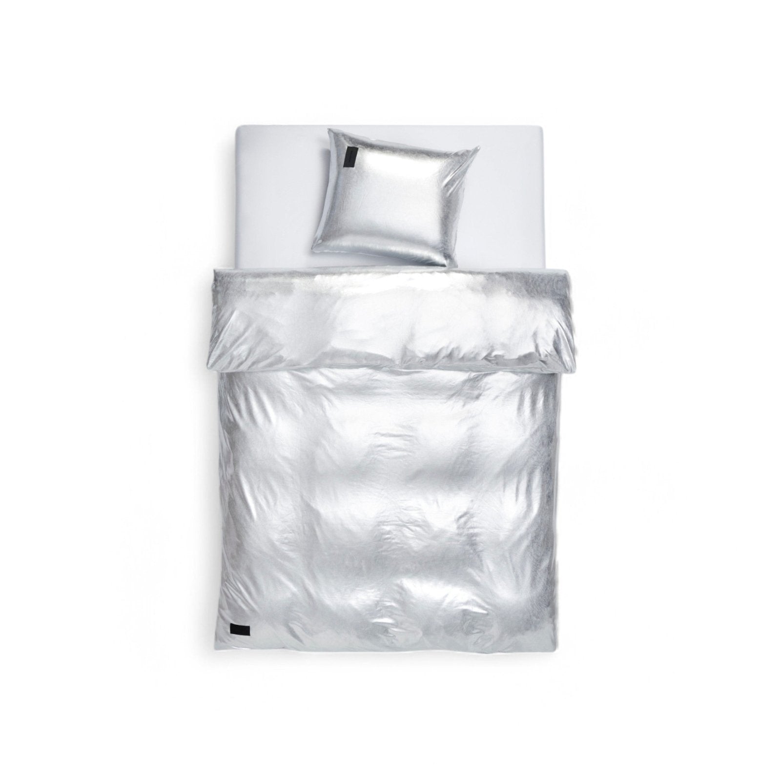 Nude duvet cover - Metallic silver Jersey - Bedwear - Magniberg