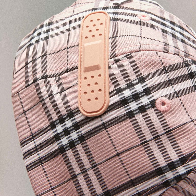 PDF Channel BASEBALL CAP CHECK // PINK - PDF Channel