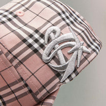 PDF Channel BASEBALL CAP CHECK // PINK - PDF Channel