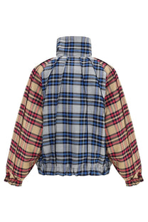 PDF Channel Federico Patchwork Check Jacket - PDF Channel