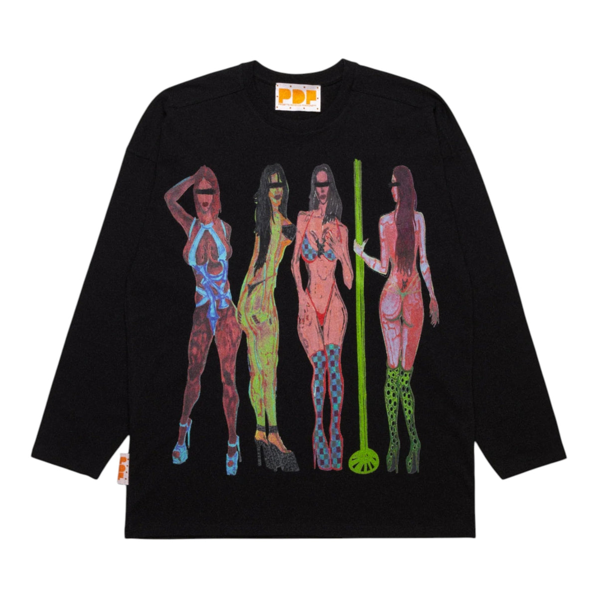 PDF Channel ML Long Sleeve Lapdance Black - PDF Channel