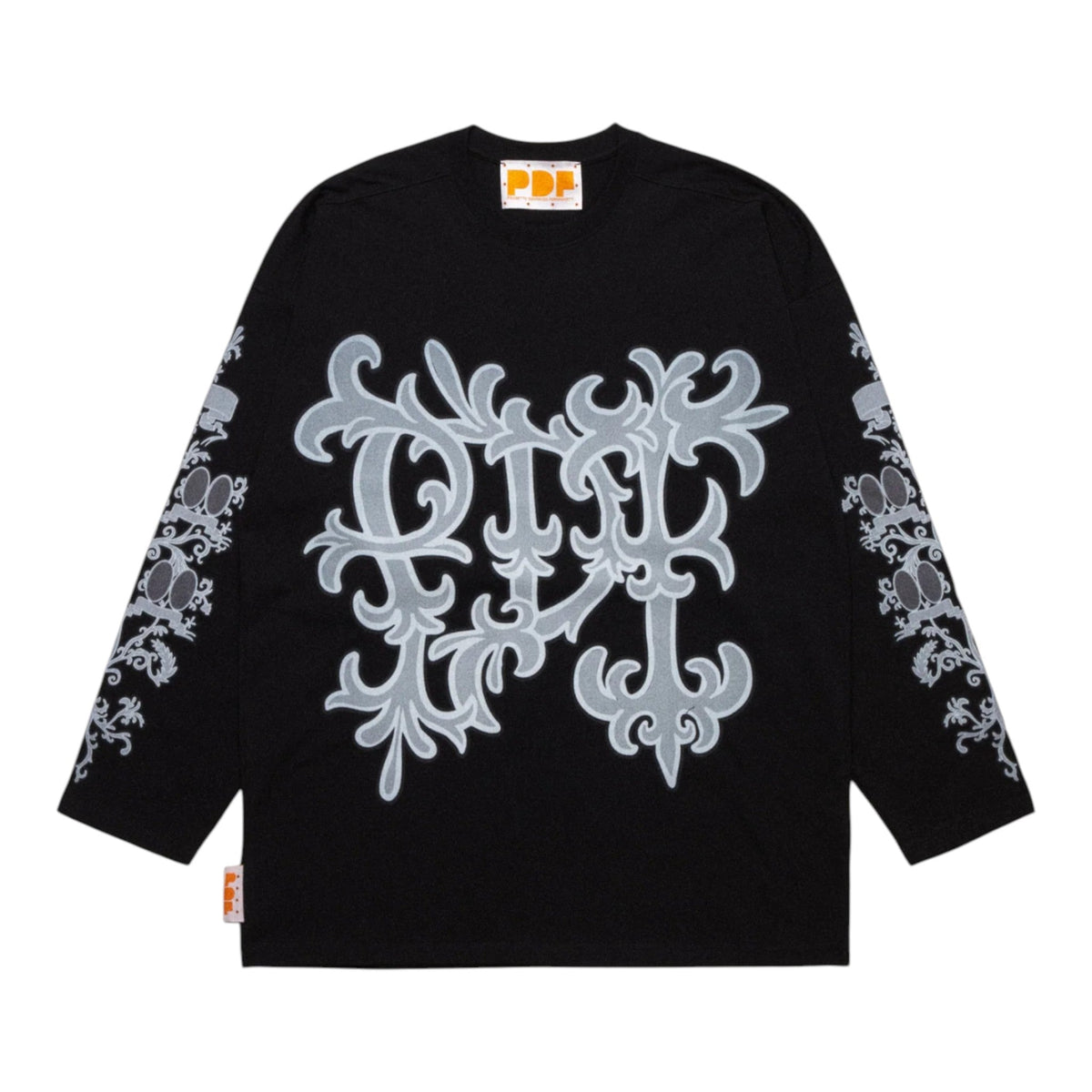 PDF Channel ML Long Sleeve Liberty Black - PDF Channel