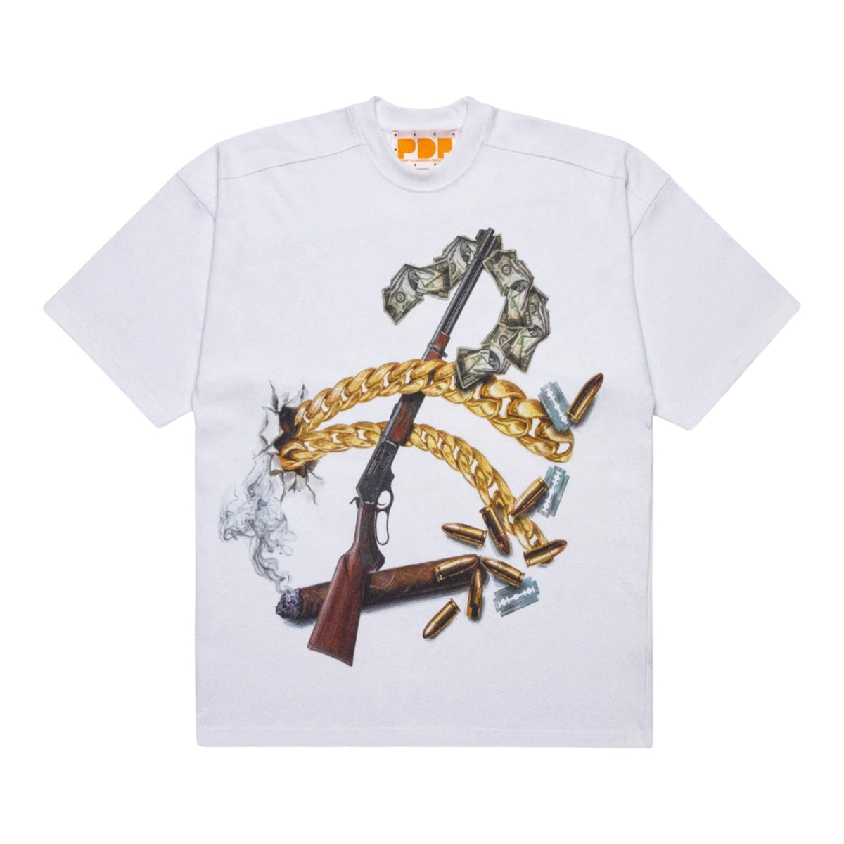 PDF Channel The New Boy Gun T-Shirt White - PDF Channel