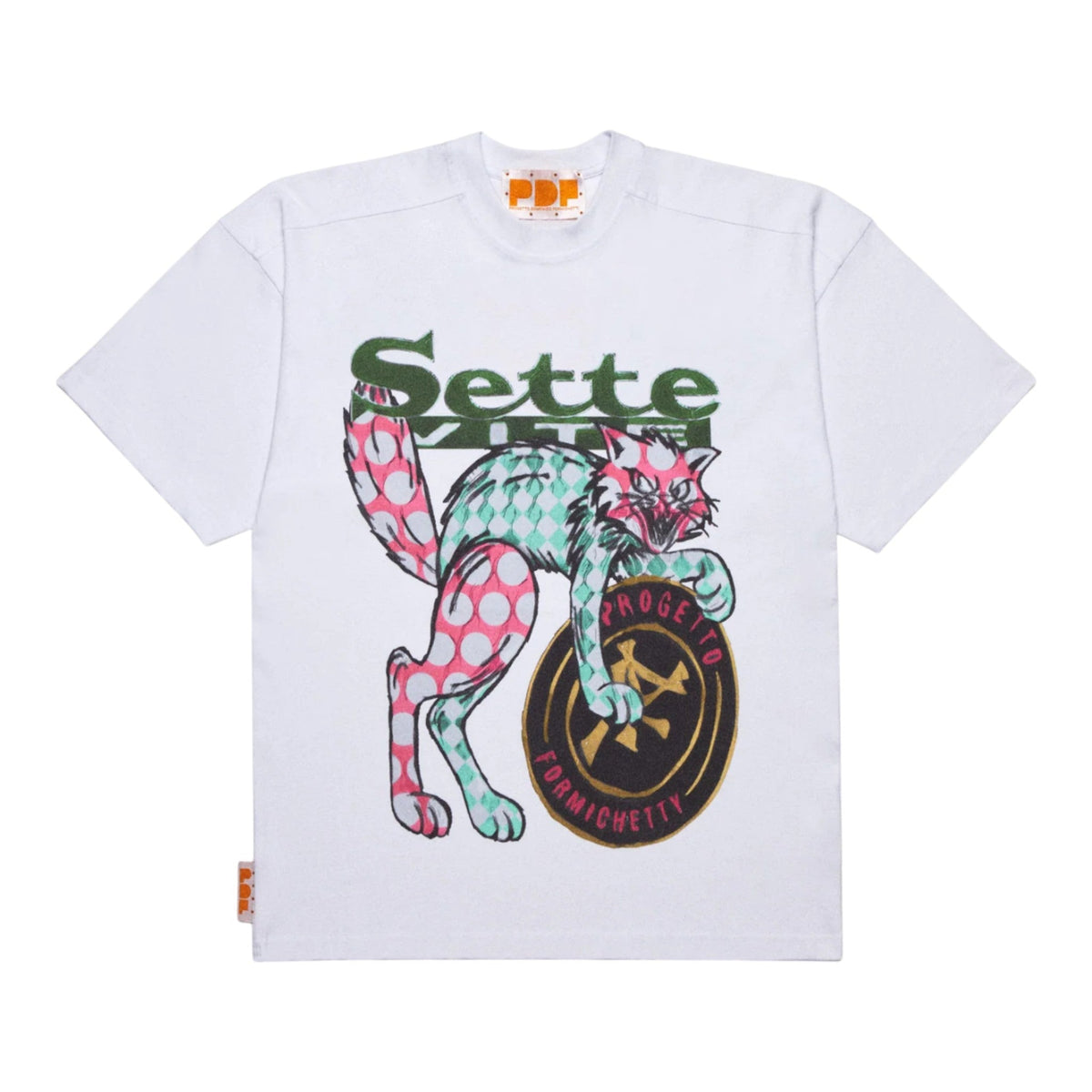 PDF Channel The New Boy Seven Cat T-Shirt White - PDF Channel