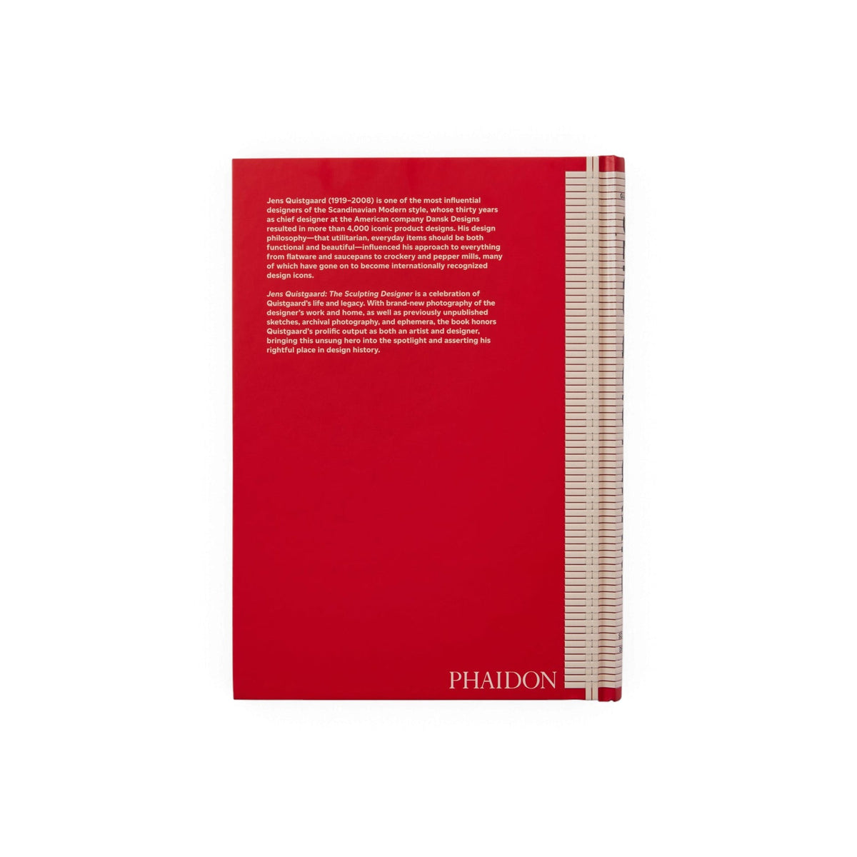 Jens Quistgaard: The Sculpting Designer - Bücher - Phaidon