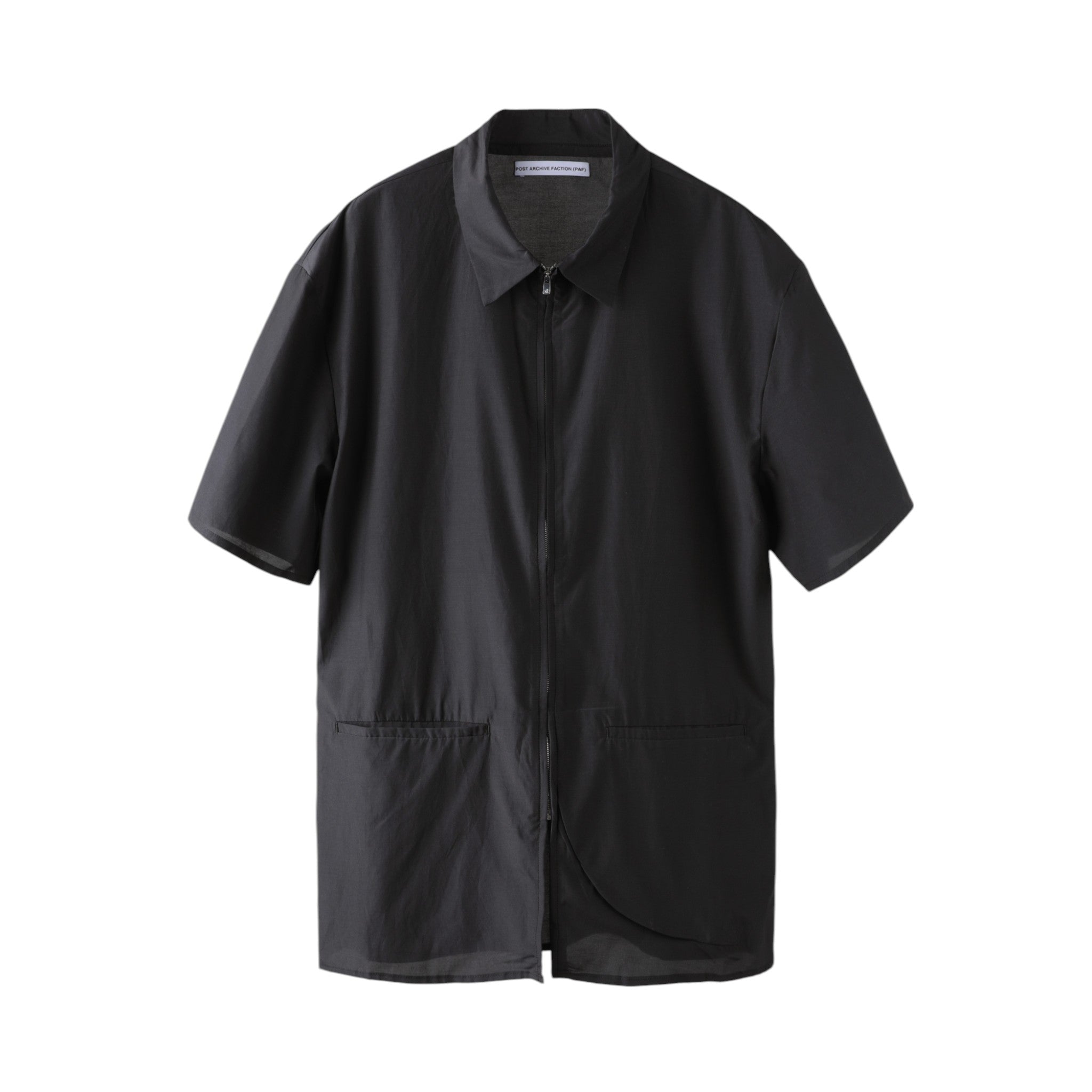 Post Archive Faction 8.0 Half Shirt Right (Black) - POST ARCHIVE FACTION (PAF)