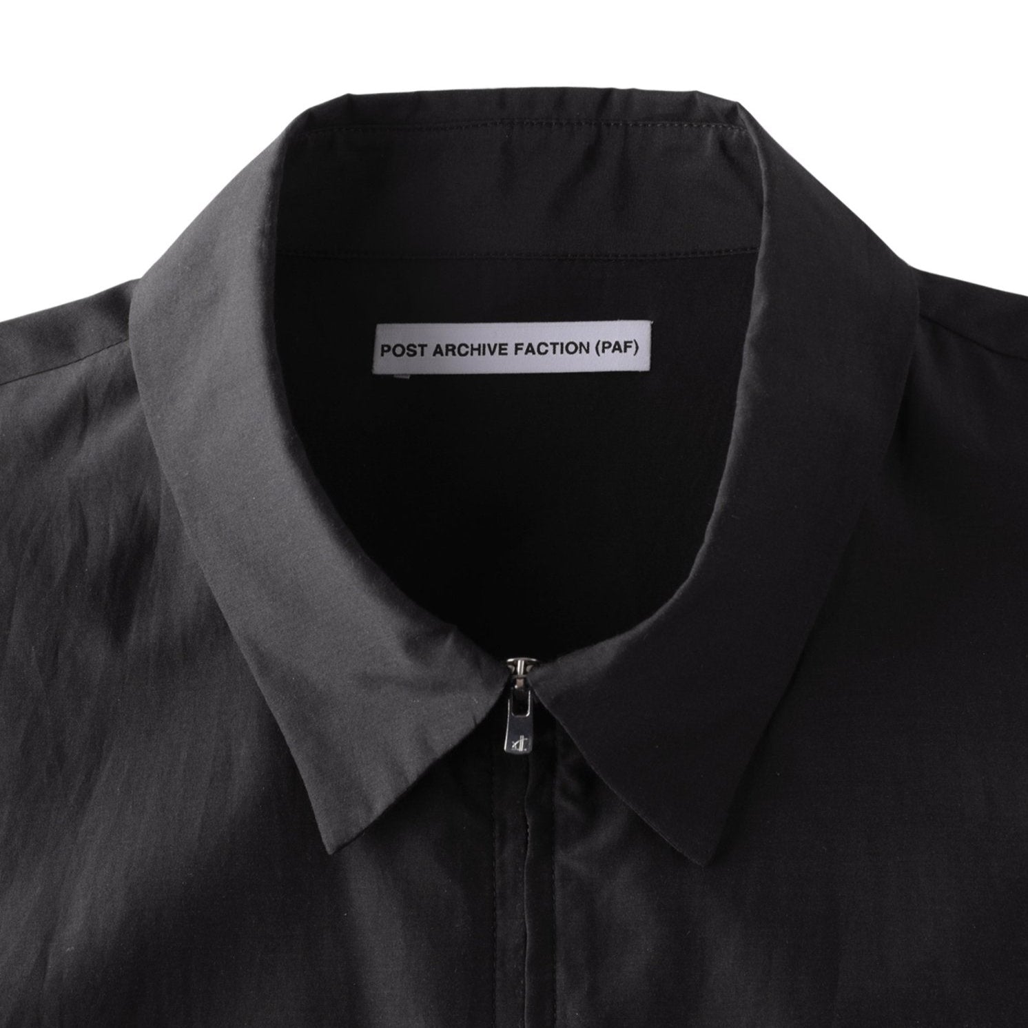 Post Archive Faction 8.0 Half Shirt Right (Black) - POST ARCHIVE FACTION (PAF)