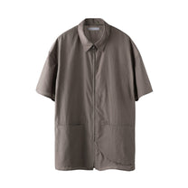 Post Archive Faction 8.0 Half Shirt Right (Brown) - POST ARCHIVE FACTION (PAF)