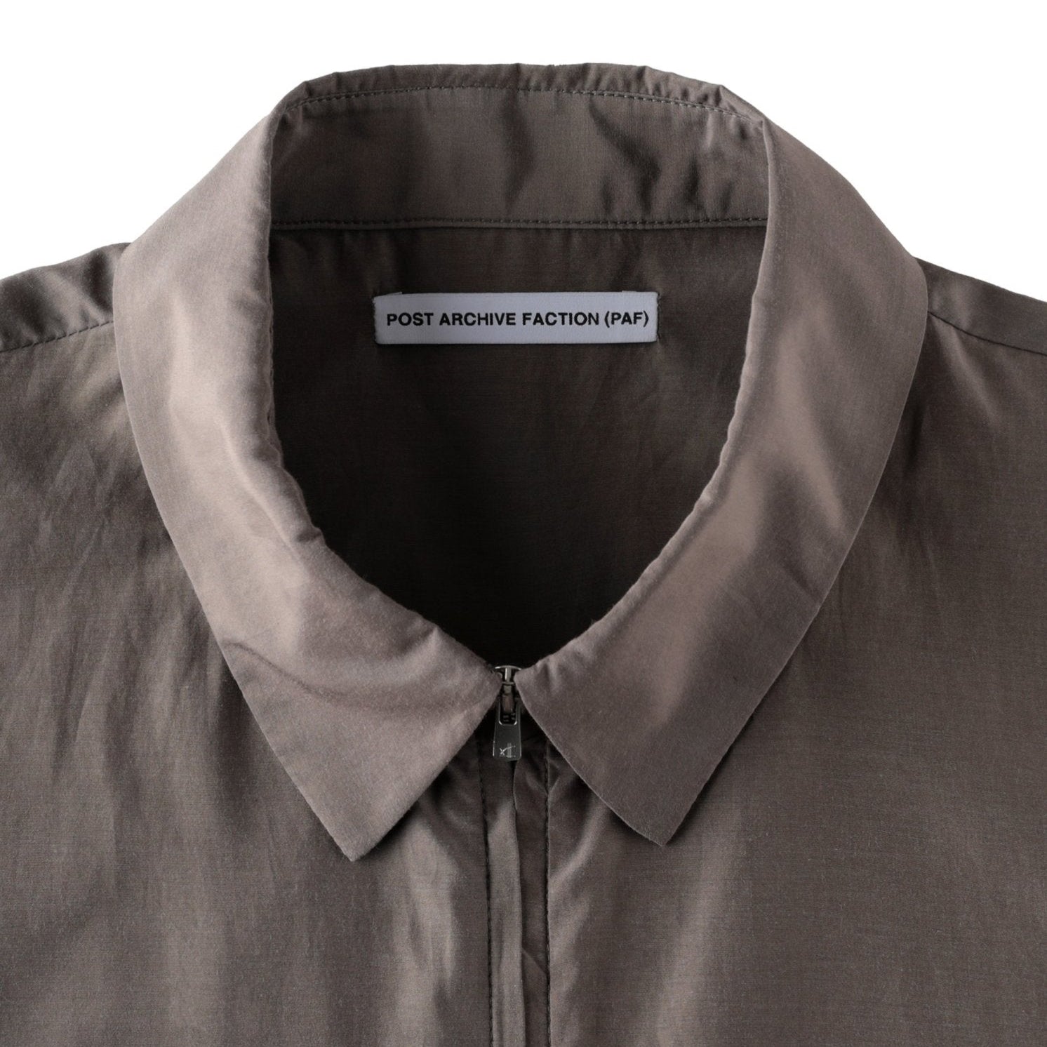 Post Archive Faction 8.0 Half Shirt Right (Brown) - POST ARCHIVE FACTION (PAF)