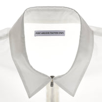 Post Archive Faction 8.0 Half Shirt Right (White) - POST ARCHIVE FACTION (PAF)