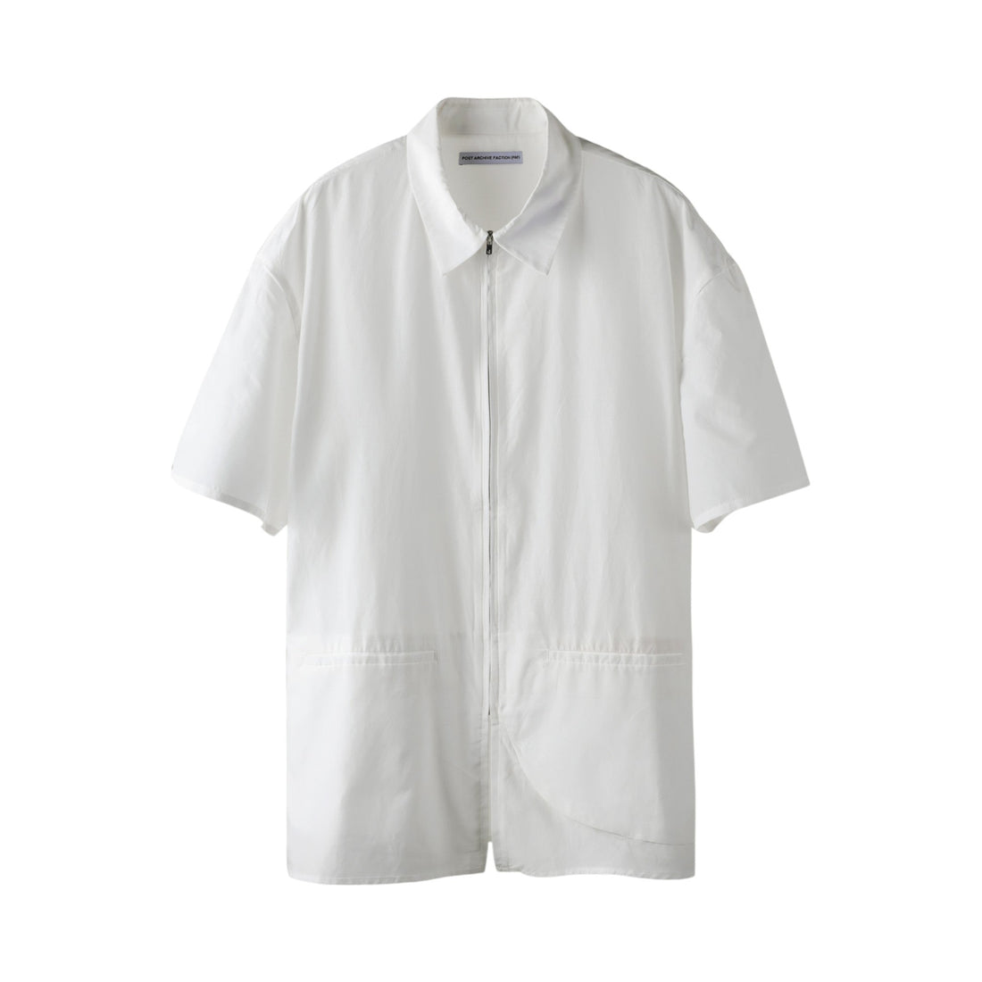 Post Archive Faction 8.0 Half Shirt Right (White) - POST ARCHIVE FACTION (PAF)