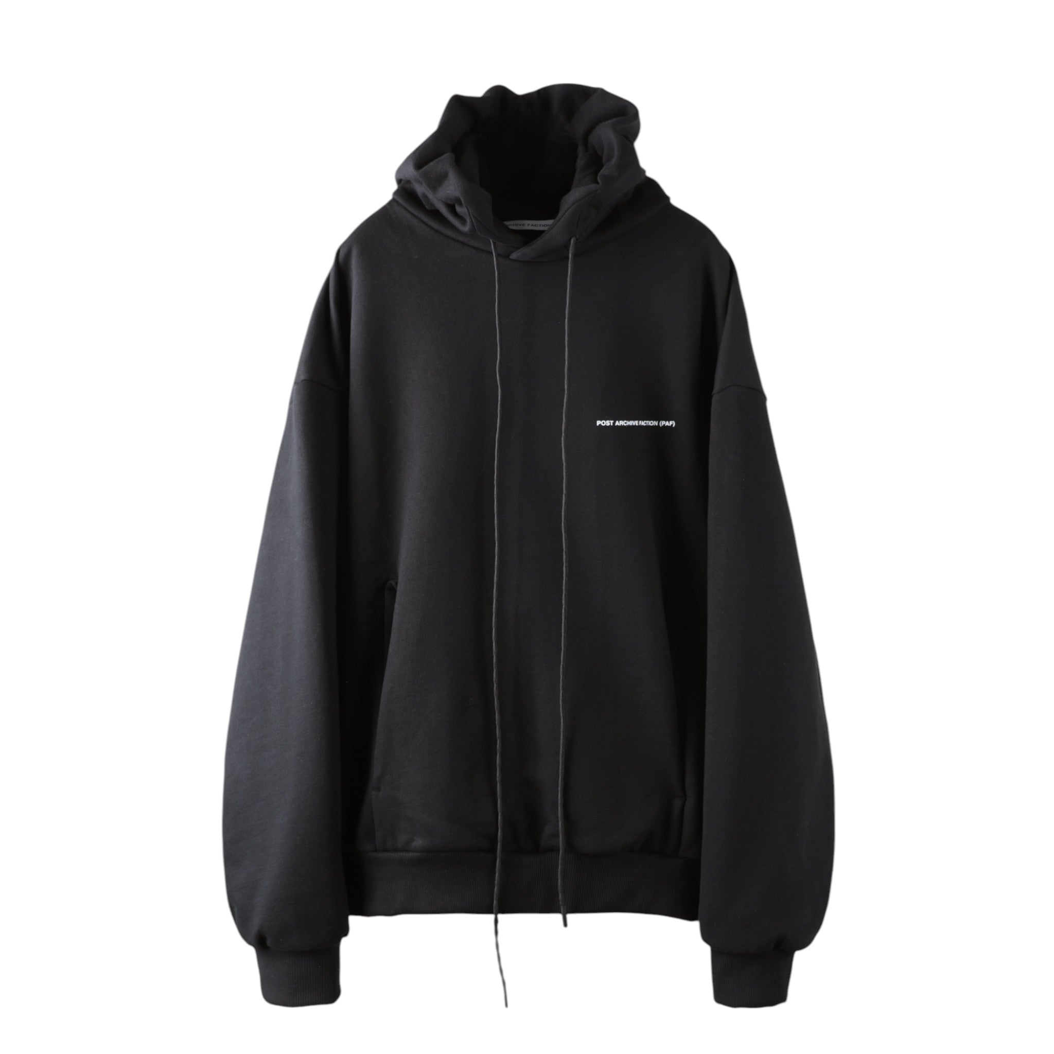 Post Archive Faction 8.0 Hoodie Right (Black) - POST ARCHIVE FACTION (PAF)