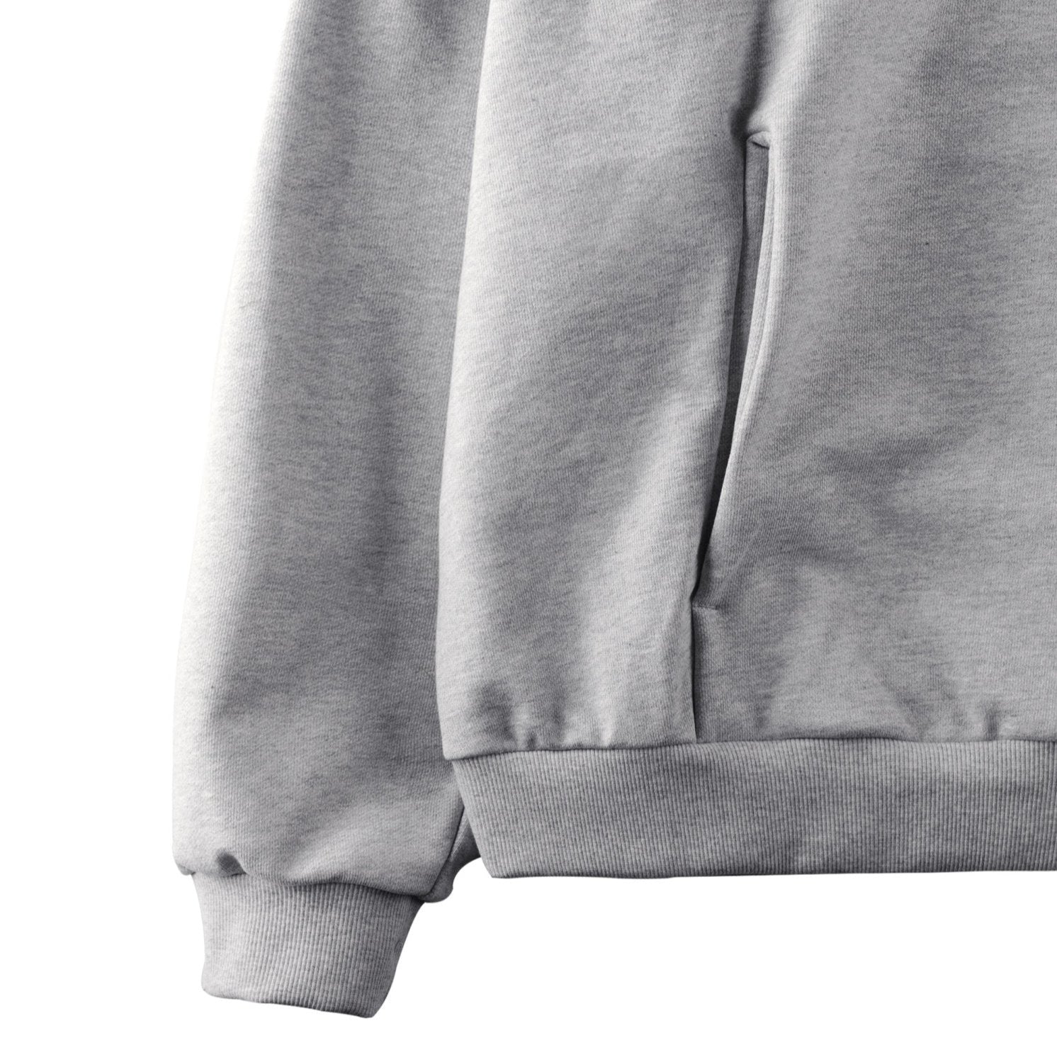 Post Archive Faction 8.0 Hoodie Right (Grey) - POST ARCHIVE FACTION (PAF)