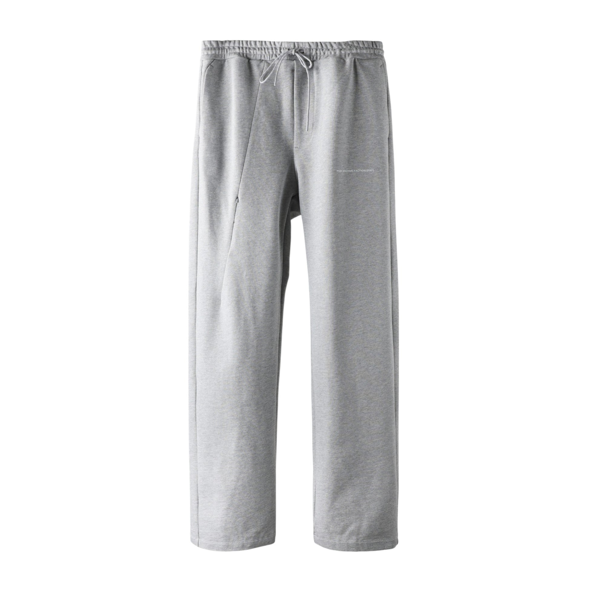 Post Archive Faction 8.0 Sweat Pants Right (Grey) - POST ARCHIVE FACTION (PAF)