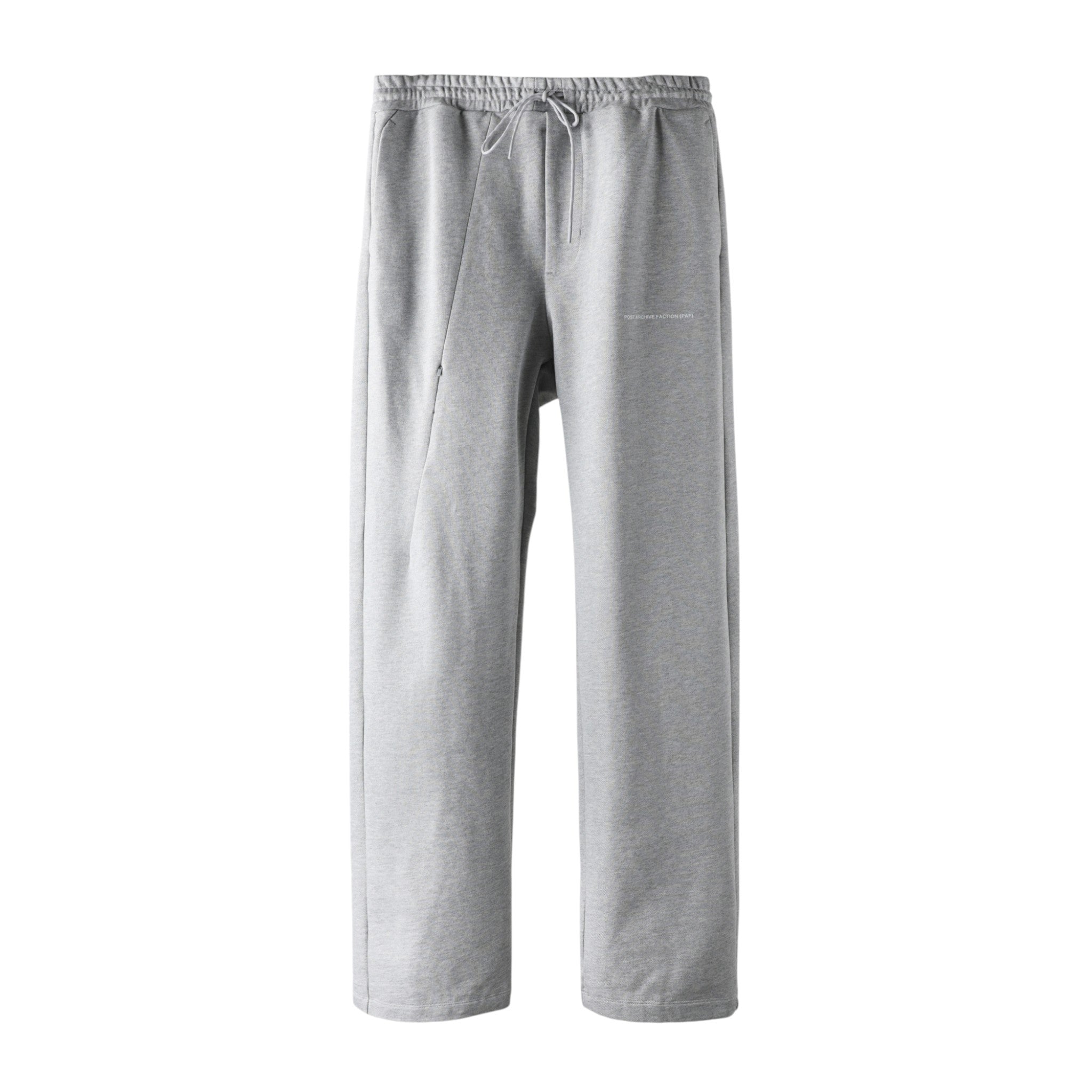 Post Archive Faction 8.0 Sweat Pants Right (Grey) - POST ARCHIVE FACTION (PAF)