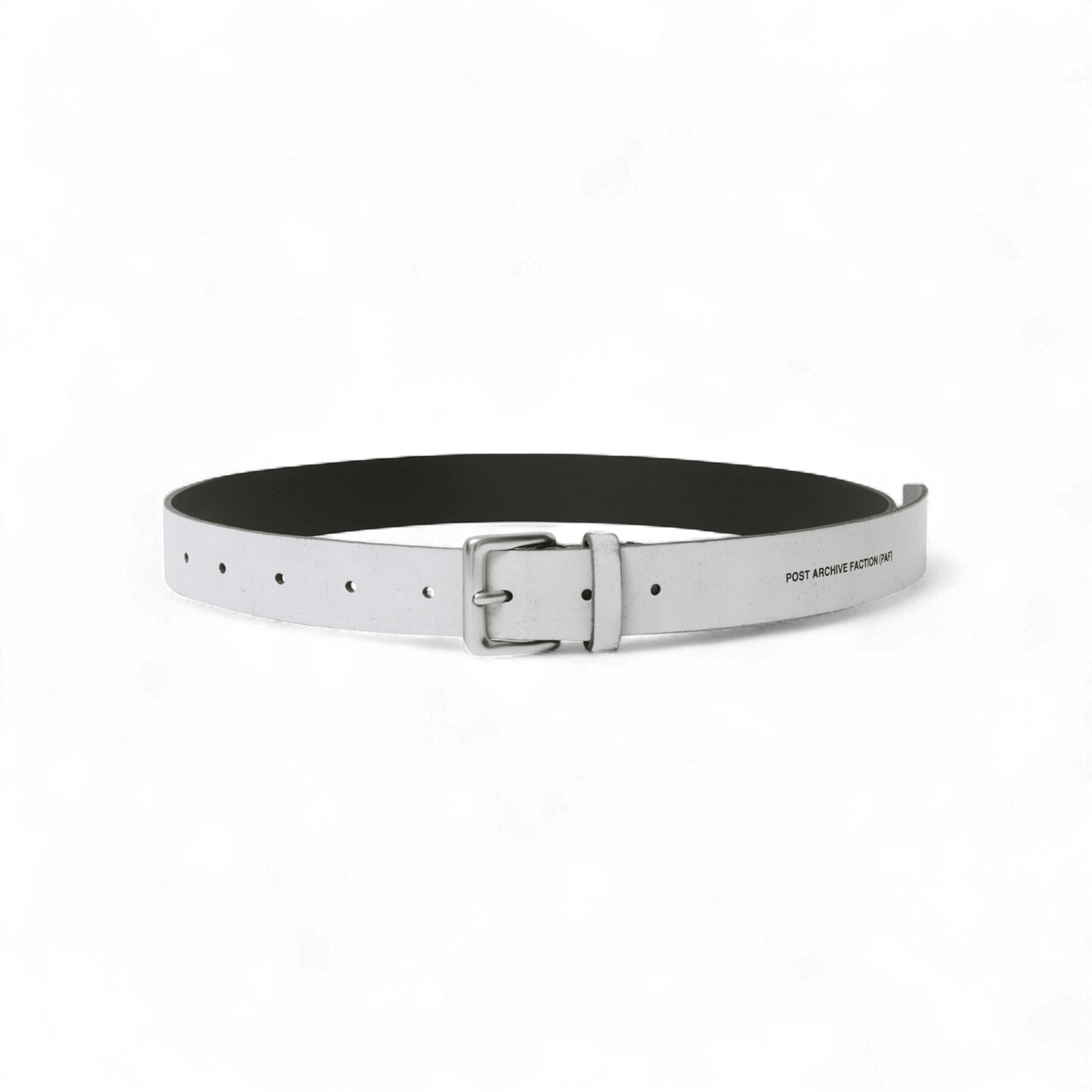 Post Archive Faction Belt 01 White - POST ARCHIVE FACTION (PAF)