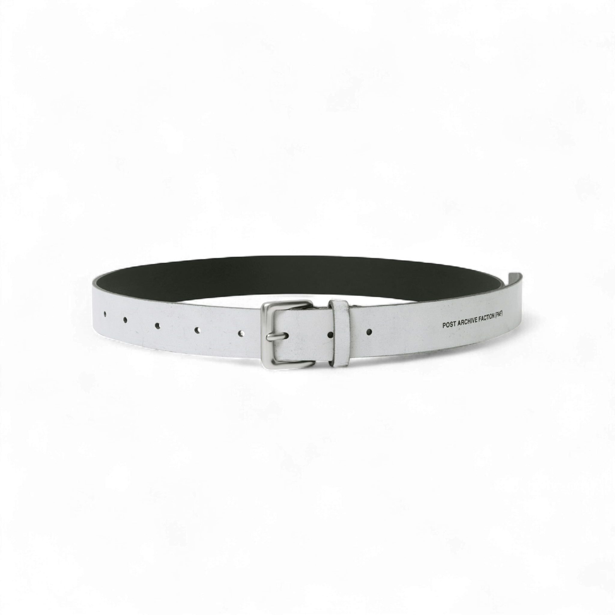 Post Archive Faction Belt 01 White - POST ARCHIVE FACTION (PAF)